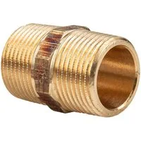 Viega Gewindefitting Rotguss Nippel Doppelnippel AG/AGTyp 3280 DVGW, 1/2 Zoll