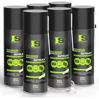 Spraytive 6x 400ml Druckluftspray - Druckluftreiniger Air Duster Luftdruckspray Druckluftreiniger (Made in Germany)