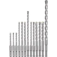 kwb Bohrer- und Bit-Set kwb SDS-Plus Hammer-Bohrer-Set, 12-teiliges Stein- u. Beton-Bohrer Sat, kwb SDS-Plus Hammer-Bohrer-Set, 12-teiliges Stein- u. Beton-Bohrer Sat