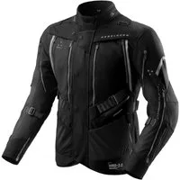 Rebelhorn Motorradjacke Hardy 3.0 wasserdichte Motorrad Textiljacke Rückenprotektor enthalten,Verbindungsreißverschluss,Ellenbogenpro
