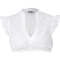 MarJo Dirndlbluse Dirndlbluse Kunreuth Flügelarm ecru