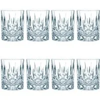 Nachtmann Schnapsglas Nachtmann Noblesse Whiskybecher Set 8 tlg., Kristallglas