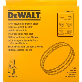 DEWALT Bandsägeblätter für DW738 / DW739 - DT8483-QZ