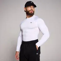 MP Herren Training Langarm-Baselayer – Weiß - XXL