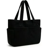 nsihing Schultertasche Damen-Cord-Schultertasche, große Tote-Bag Einkaufstasche/Handtasche, Faltbare Umhängetasche für Arbeit, Schule, Fitnessstudio und Reisen