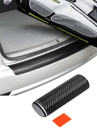 Ladekantenschutz-Folie Kratzer Carbon für Opel Astra J Sportstourer Facelift