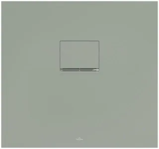 Villeroy & Boch Duschwanne Squaro Infinity 800x750x40mm, flächenbündig Einbau Antirutsch Morning Gre UDQ8075SQI2IVR8
