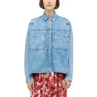 MUSTANG Hemdbluse Damen Style Ayana Overshirt