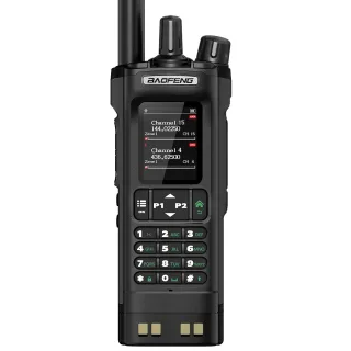 Baofeng DM-32UV 8W Power DMR Digital Analog Walkie Talkie 2.0" TFT GPS APRS 4000 Channels NOAA VOXs Type-C Two Way Radio