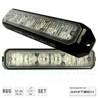 Axixtech MS6 LED Blitzer Heckwarneinrichtung Set R65