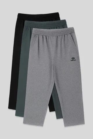 Herren Jersey Capri Shorts