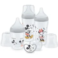 NUK Babyflasche NUK Perfect Match Babyflaschenset mit Schnuller 0+ Geschenkset