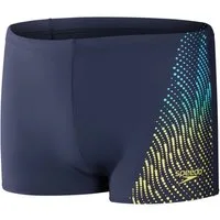 Speedo Badehose PLMT ASHT AM BLUE/YELLOW TRUE NAVY/AZURE/SURGE YELLOW