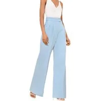 LIPSY Palazzohose Lipsy Tailored Fit Hose mit weitem Bein und Riegel (1-tlg)