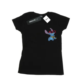 Disney - "Lilo And Stitch Guitar" T-Shirt für Damen (Schwarz)