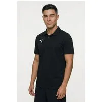 PUMA Poloshirt TEAMGOAL 23 CASUALS POLO Kurzarmdesign, mit Reißverschluss, unifarben