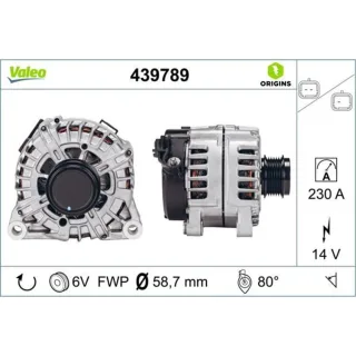 Valeo Lichtmaschine Citroen C4 C5 C6 Peugeot 407