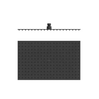 Tres Kopfbrause Extradünn: 4 mm Abmessungen: 400x250 mm Kugelgelenk , 134315008NM 134315008NM