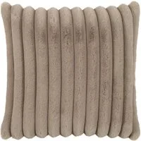 Magma Heimtex Kissenhülle RAYA, 45 x 45 cm, Taupe, Polyester, Samtoptik