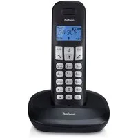 Profoon PDX-1100 Festnetztelefon (Mobilteile: erweiterbar 1-5, DECT-Telefon, erweiterbar, 50Nr. Speicher inkl. Basisstation & Zubehör)