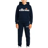 Ellesse Jogginganzug Ellesse Kinder Jogginganzug Sportanzug Jungen + Mädchen 8–14 Jahre (Set, 2 Teile Sweatshirt + Jogginghose), Kinder Sportanzug Ellesse 8 - 14 Jahre