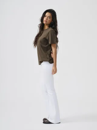 ONLY - ONLBLUSH MID FLARED DNM REA0730 NOOS White - Gr. - 32