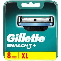 Gillette Rasierklingen Mach3+, 8-tlg.