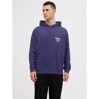 Jack & Jones Kapuzensweatshirt JORNORREBRO TYPO BACK SWEAT HOOD SN mit Print