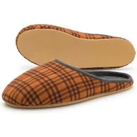 Pantoffelmann Kamelhaar Pantoffel Gummisohle Herren Damen Filzpantoffel Hausschuh Pantoffel (1 Paar) Filzpantoffeln, Gästepantoffel besonders leicht