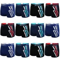 TEXEMP Boxershorts 4er bis 12 Pack Herren Boxershorts Baumwolle Retroshorts Boxer (12-St) Doppelnaht - 95% Baumwolle
