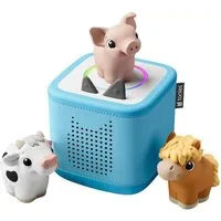 tonies Hörspielfigur tonies® Toniebox 2 Starter Set Himmelblau My First Tonies Bauernhof