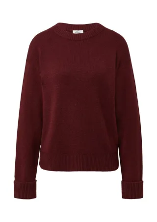 s.Oliver Red Label - Strickpullover rot - Gr. - 36