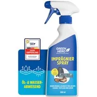 GreenHero Imprägnierung für Kleidung mit Nanoversieglung Imprägnierspray