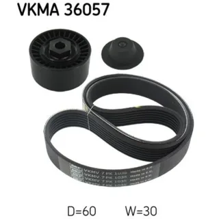 SKF Keilrippenriemensatz Renault Clio Modus Twingo Wind VKMA36057