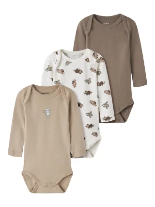 NAME IT - NBNBODY 3P LS SLOTH NOOS - Gr. - 74