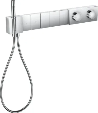 Hansgrohe Thermostatmodul Unterputz Select Axor Edge F-Set 5 Verbr.Diamantschliff chrom, 46731000 46731000