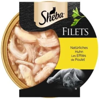 Sheba Filets Nassfutter Katze Huhn 16x60 g