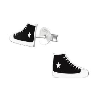 Sneaker Ohrringe aus 925 Silber