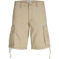 Jack & Jones PlusSize Cargoshorts JPSTCOLE FRANK CARGO SHORT MID SN PLS mit Taschenbändern