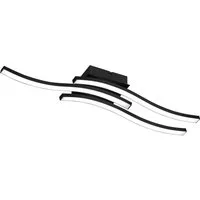 Reality Leuchten LED Deckenleuchte Route, LED fest integriert, Warmweiß, moderne Deckenlampe 3-flammig, LEDs mit 3x 500 Lumen