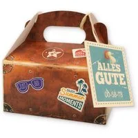 itenga Spardose itenga Reisekoffer Geldgeschenk Verpackung Glückwunsch Geburtstag