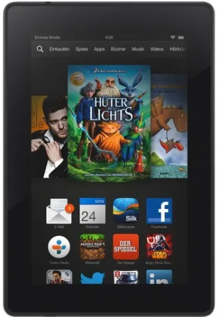 Kindle Fire HD 7 (3. Gen 2013) 8GB [7'' WiFi only] schwarz