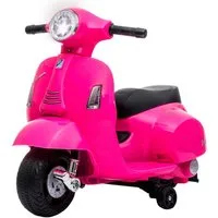 Jamara Elektro-Kinderroller Ride-on Vespa Mini, Li-Power 8.4, Belastbarkeit 25 kg, mit Licht und manueller Hupe