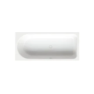 Bette BetteOcean Low-Line Badewanne 8839000 180x80cm, weiss, Fussende rechts, Überlauf vorne