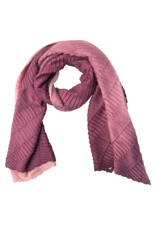 Street One - Langer Schal mit Farbverlauf rustic rouge - Gr. - ONE SIZE