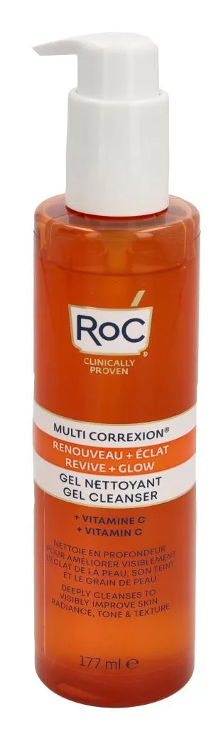ROC Multi Correxion Revive & Glow Vitamin C Gel-Reiniger 177 ml