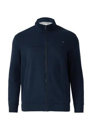 s.Oliver - Sweatshirt Jacke blau - Gr. - 3XL
