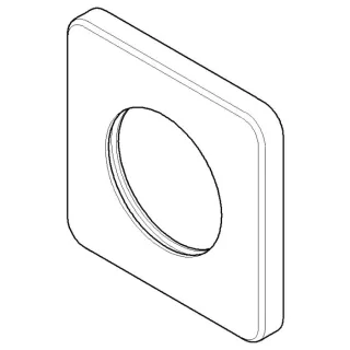 Dornbracht Rosette Mischer WT-WD EHM 092771001-00 100x95x20_chrom