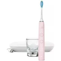 Philips Schallzahnbürste DiamondClean 9000 HX9911/29, Aufsteckbürsten: 1 St., Pink, Sonicare App