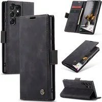 König Design Handyhülle Samsung Galaxy S23 Ultra, Schutzhülle Schutztasche Case Cover Etuis Wallet Klapptasche Bookstyle